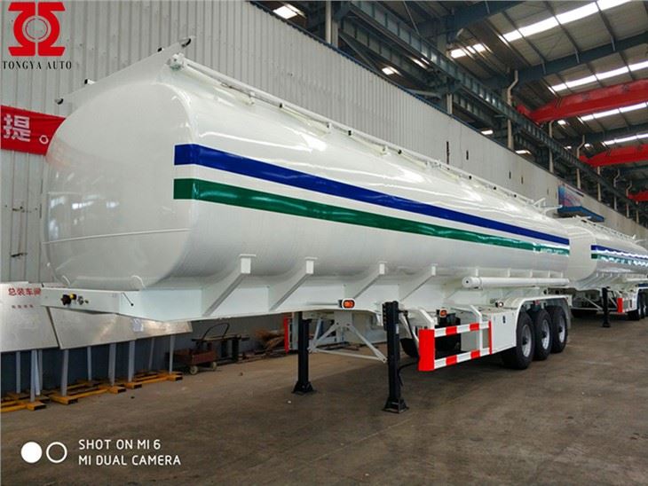 ถังน้ํามันเชื้อเพลิง 50000 ลิตรกึ่งรถพ่วง