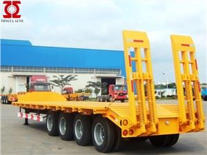 รถกึ่งพ่วงกึ่งพ่วงขนาดต่ำ 4 เพลา
