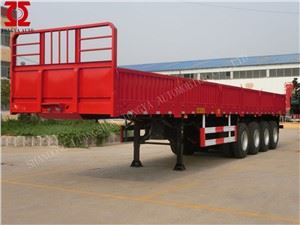 รถพ่วงผนังด้านข้าง 4axles