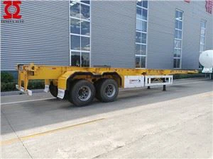 รถพ่วงตู้คอนเทนเนอร์