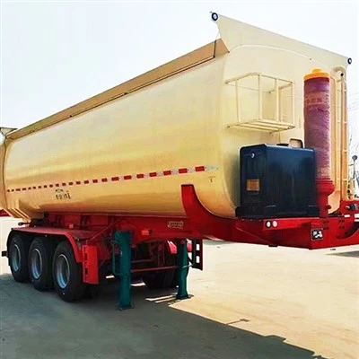 จีน Manudacture TONGYA 3 เพลา ด้านหลัง Tipper Semi Trailer